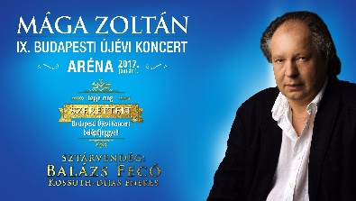 Egy élő rocklegenda a IX. Budapesti Újévi Koncert Színpadán!